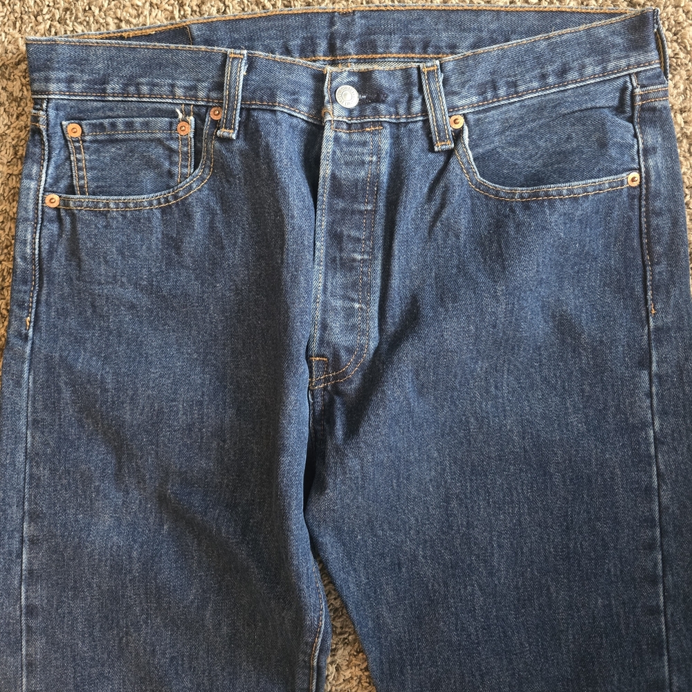 Levi's Men's Bootcut Jeans in Deep Blue 33x32